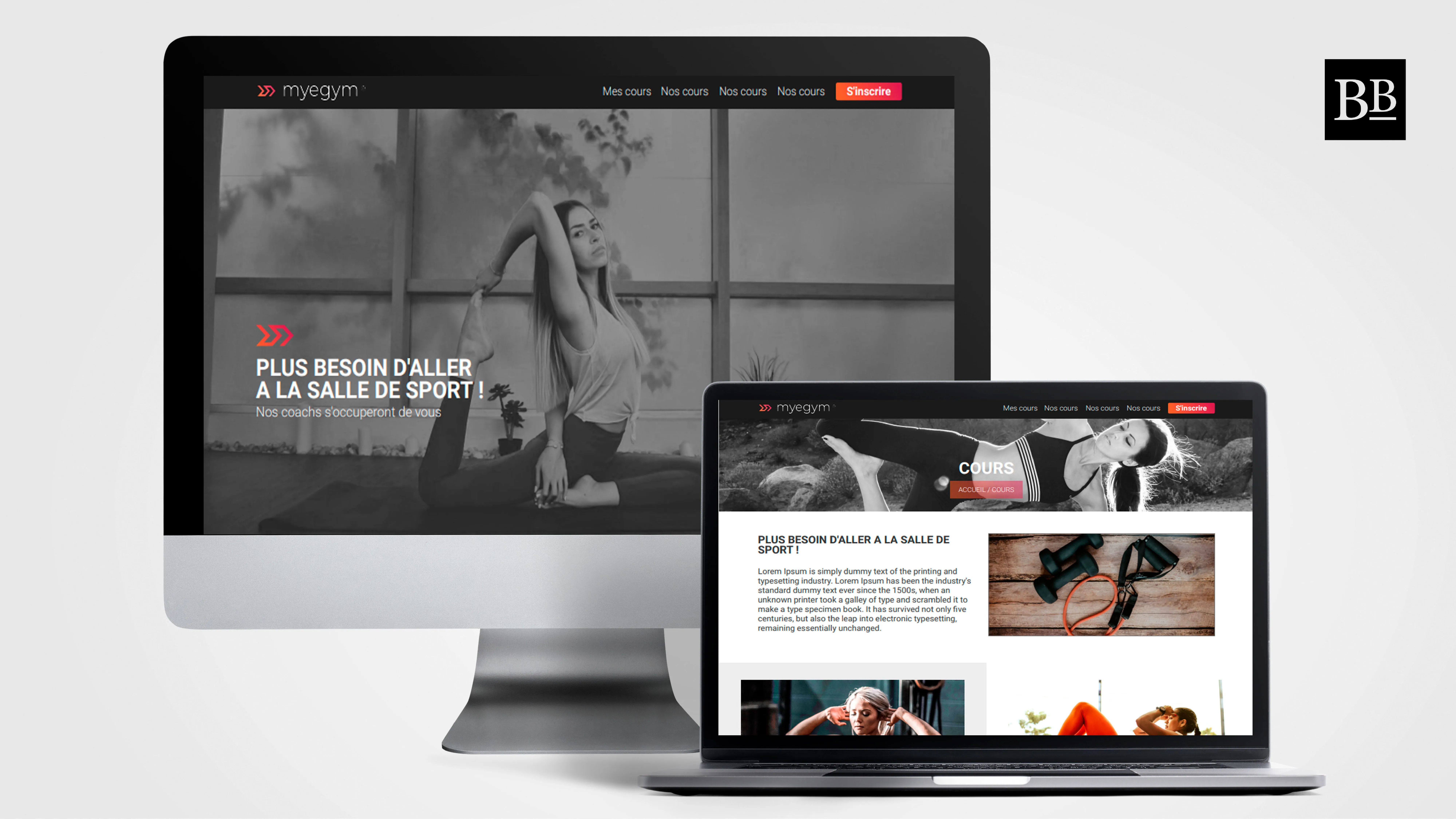 Projet de Branding, charte graphique - Myegym