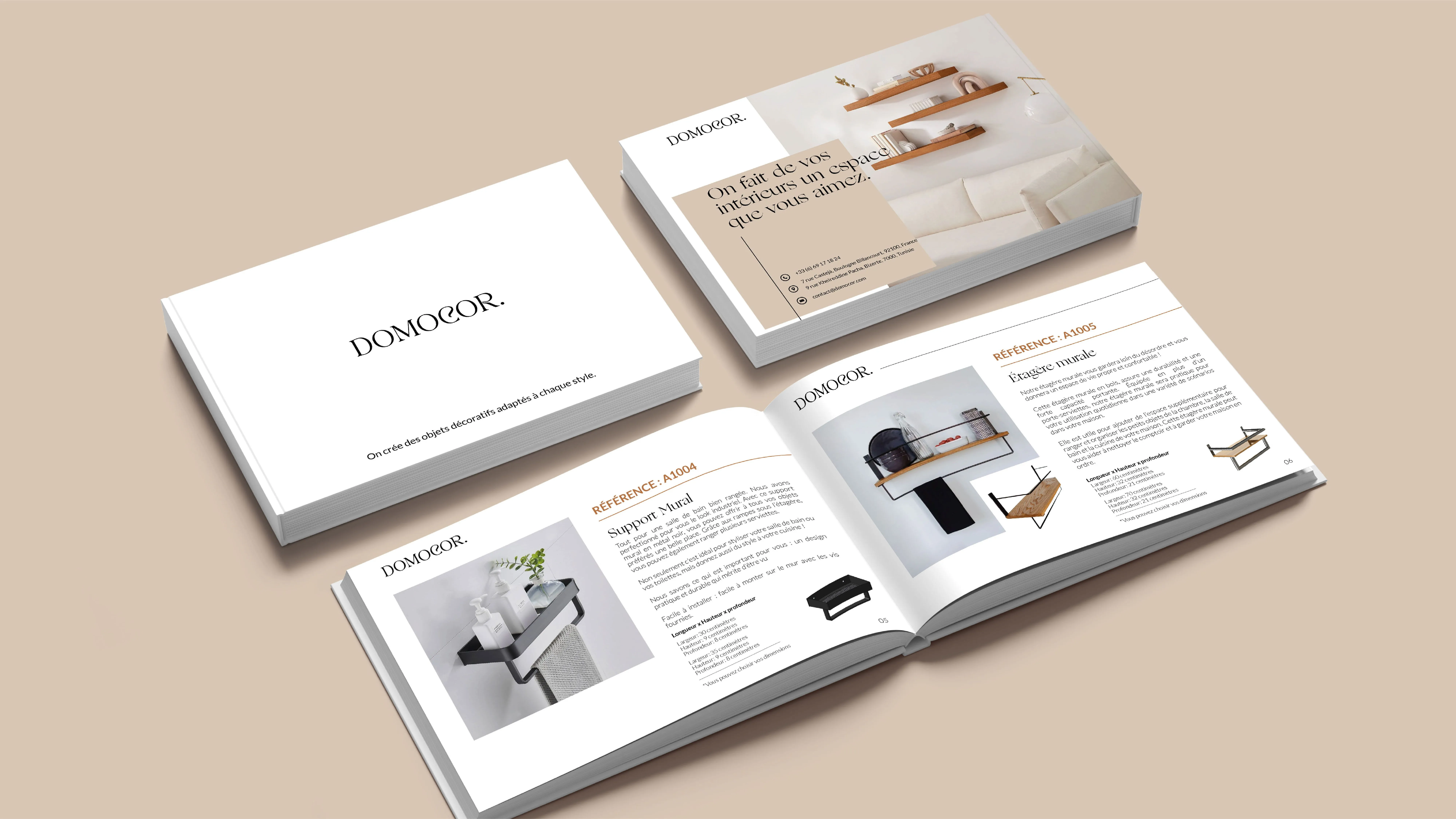 DOMOCOR - Projet de Branding & design catalogue par Bold Brands