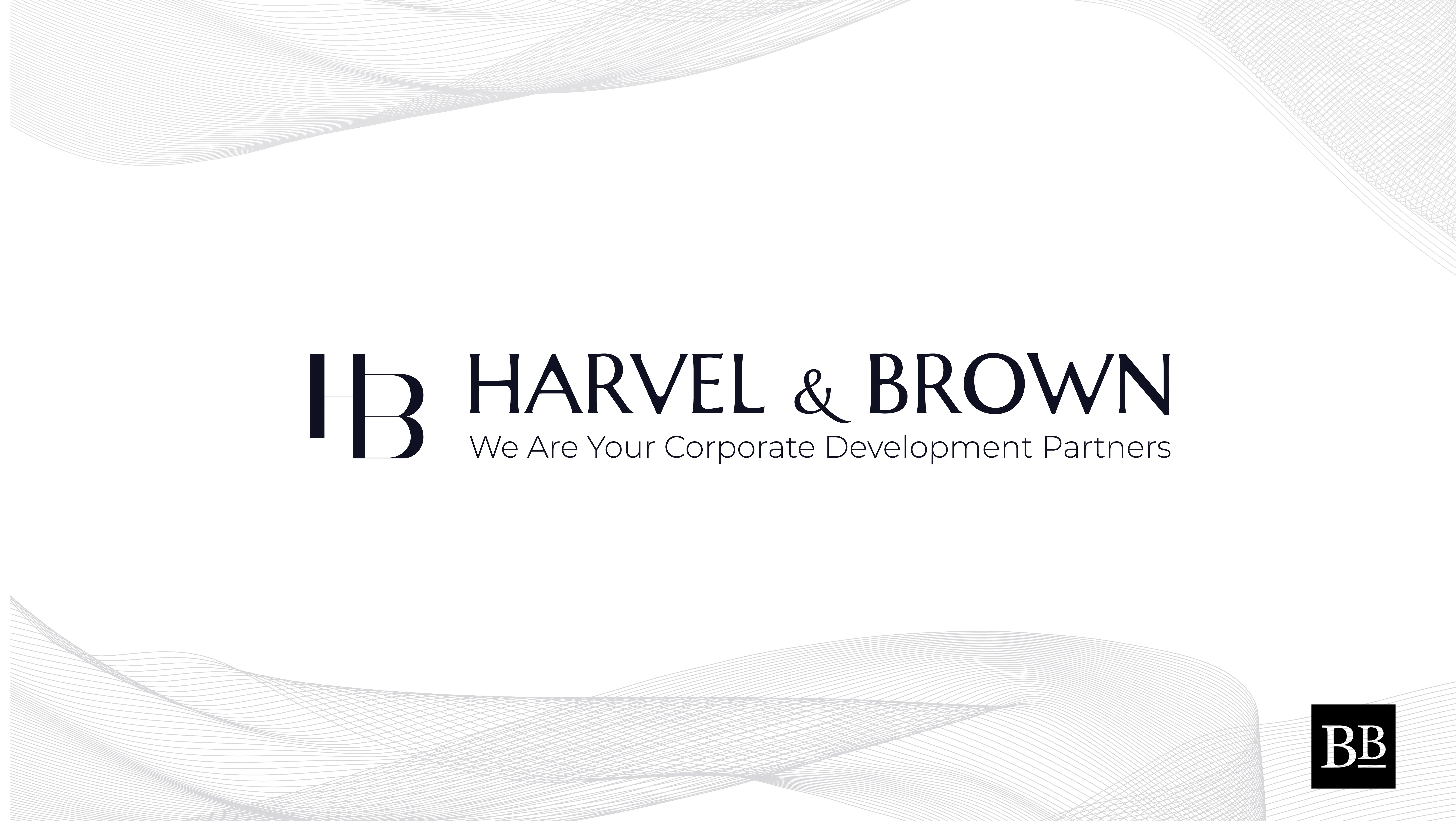 Projet de Branding, charte graphique - Harvel&Brown, branding Tunisie